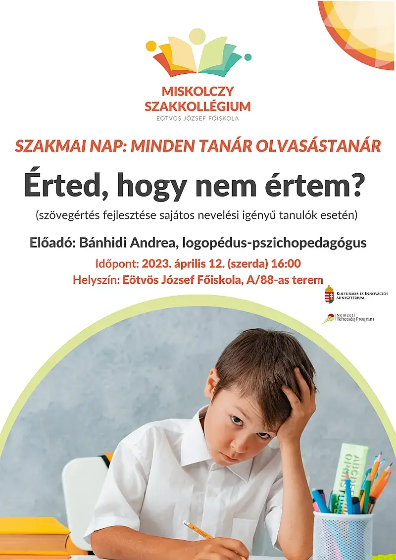 Szakmai nap: minden tanár olvasástanár (előadás)