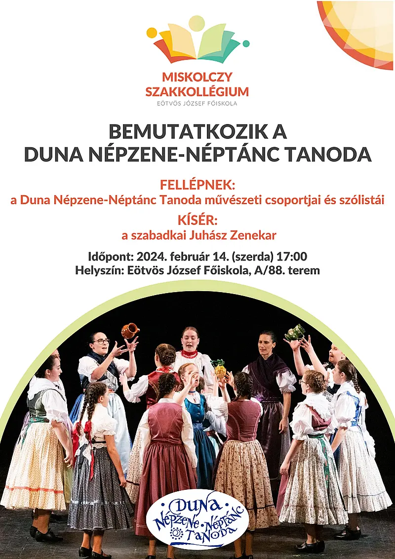 Bemutatkozik a Duna Népzene-Néptánc Tanoda