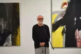 Jegyzetek a szigetről: Puha Ferenc festményei a Kortárs Galériában