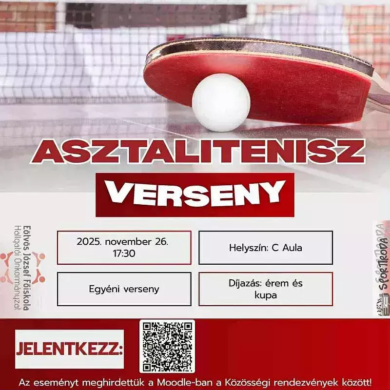 Asztalitenisz verseny