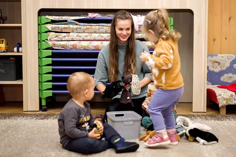 Csecsem- és kisgyermeknevelő szak - illusztráció