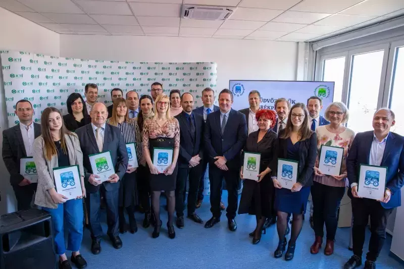 „Kerékpárosbarát Munkahely” lett az EJF