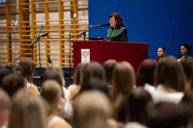2026. évi tanévnyitó és díszdiploma-átadó ünnepség az EJF-en
