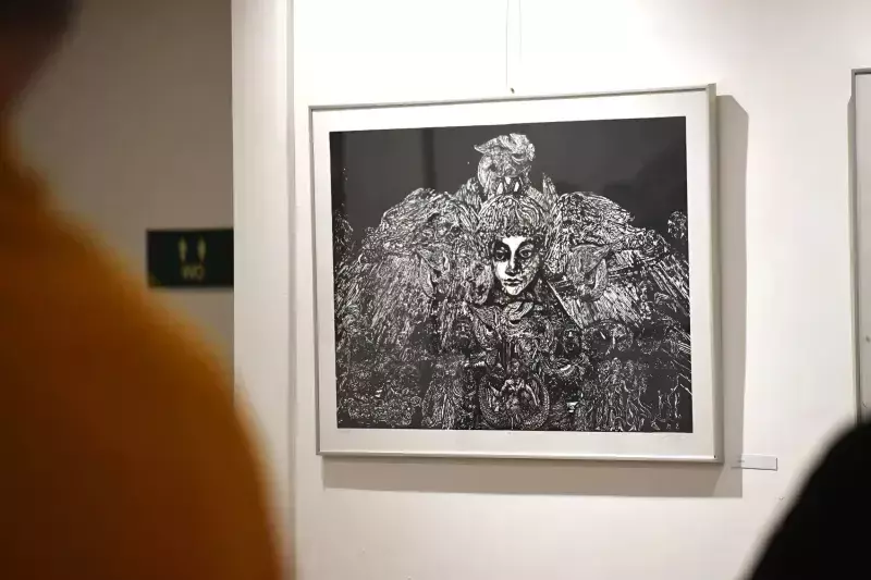 Szepessy Béla kiállításának megnyitója a Kortárs Galériában