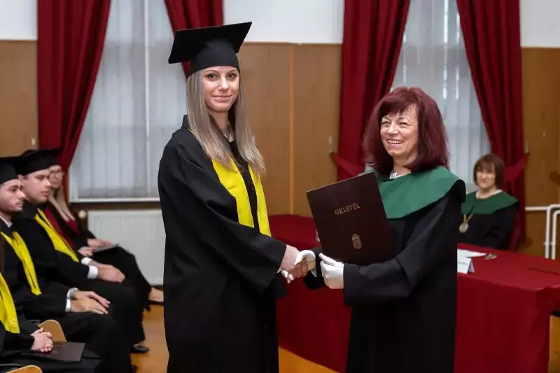 2025. évi téli diplomaosztó ünnepség