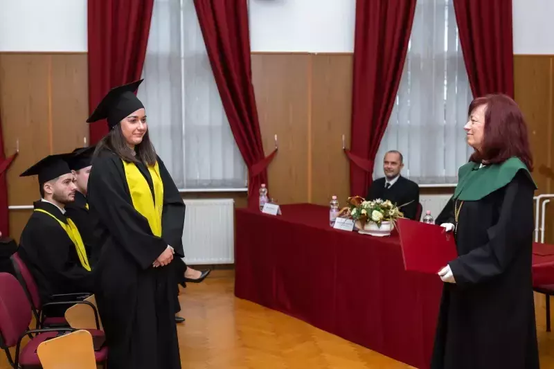 2025. évi téli diplomaosztó ünnepség