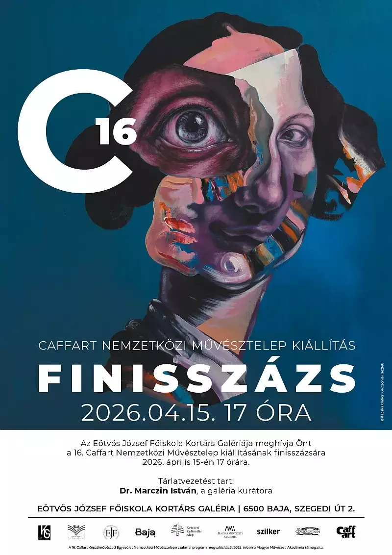 A Caffart Nemzetközi Művésztelep kiállításának finisszázsa