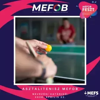 Asztalitenisz MEFOB